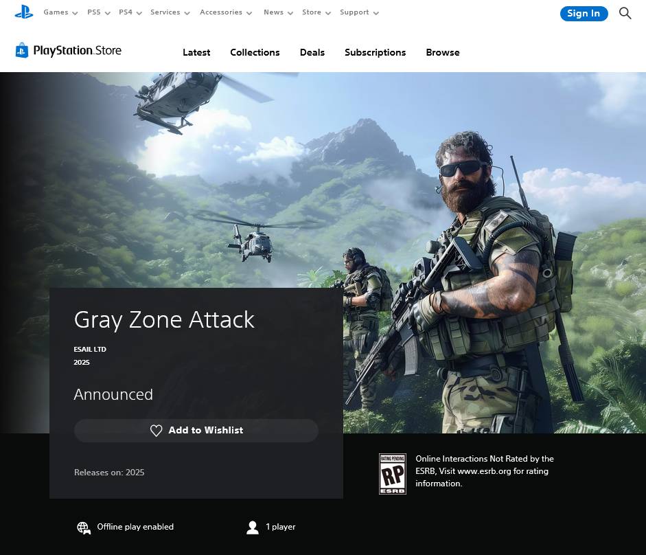 灰区进攻能否超越原作?灰区战争开发商直言不屑!