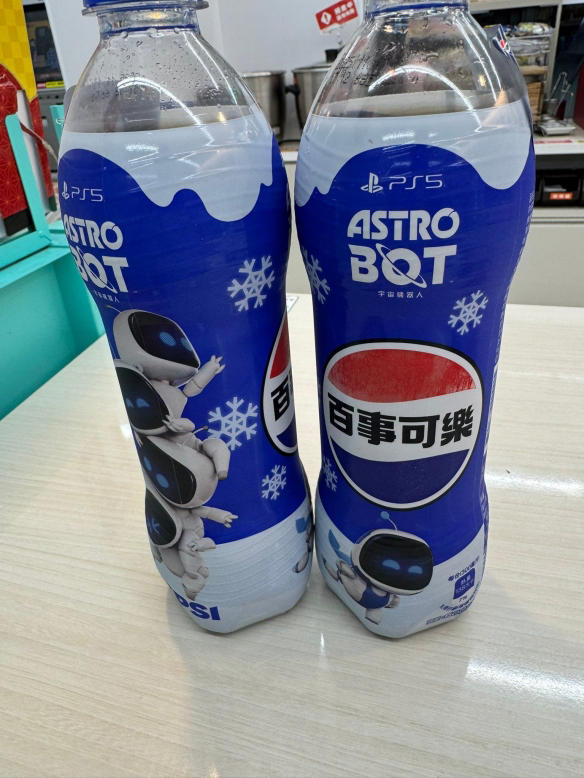 宇宙机器人与百事可乐在中国台湾地区联动,PS5抽奖引发热潮