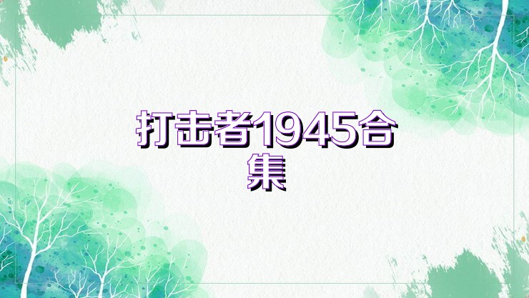 打击者1945合集