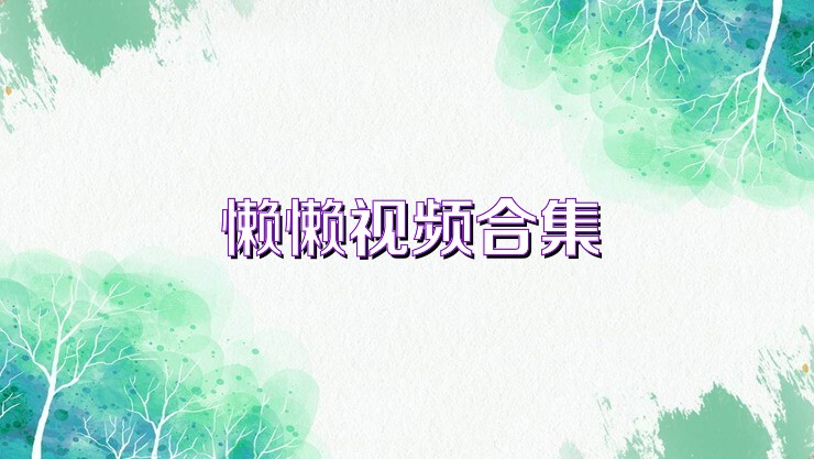 懒懒视频合集