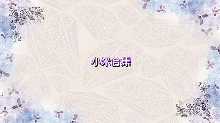 小米合集