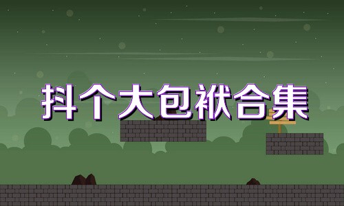 抖个大包袱合集