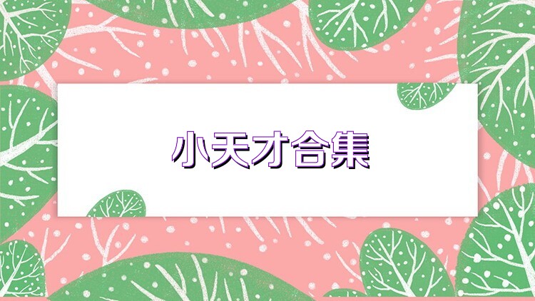 小天才合集