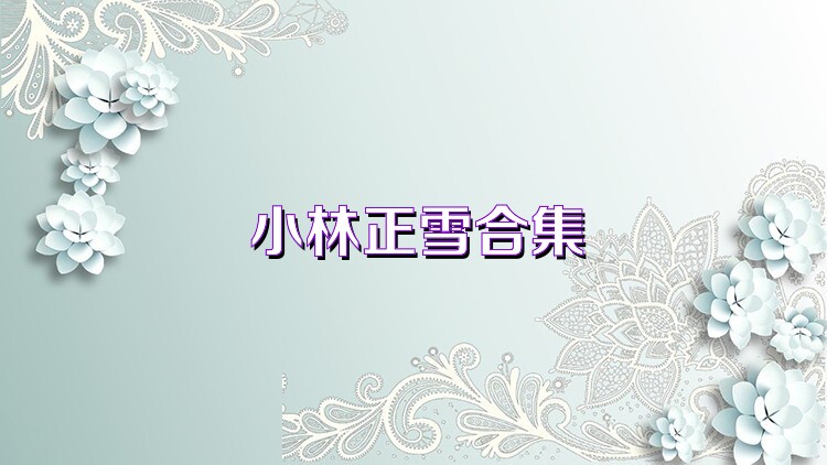 小林正雪合集