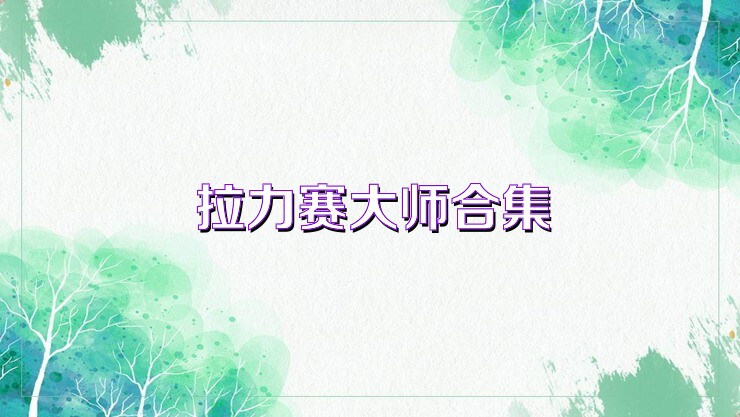 拉力赛大师合集