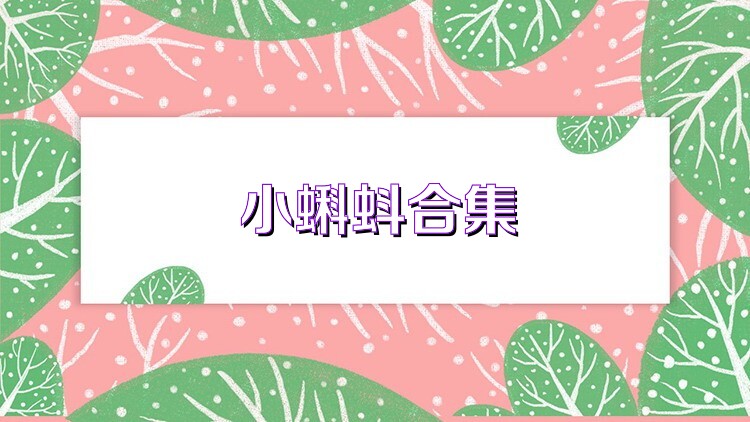 小蝌蚪合集