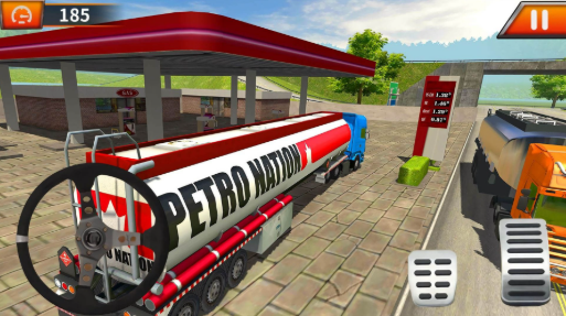 油罐车模拟类游戏