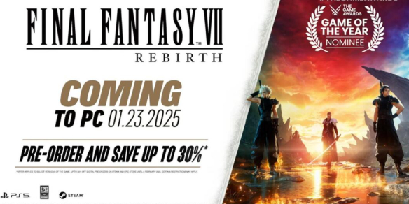 最终幻想7：重生PC版配置要求曝光！三档配置随心选，极致体验等你来战！