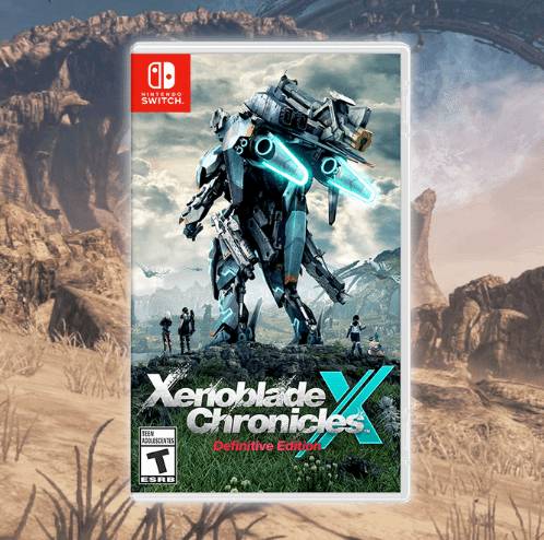 异度之刃X：终极版Switch实体版包装曝光，T级评级揭示游戏内容细节