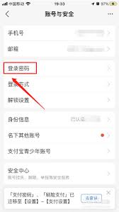如何设置与改进支付宝登录密码