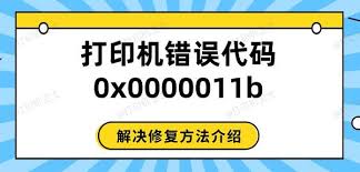 解析0x0000011B错误代码的原因分析