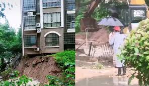 福建莆田暴雨倾盆，街道秒变汹涌河道，降雨强度惊人！