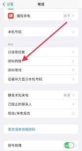 苹果设备取消来电转移设置教程