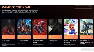 2023 历届 TGA 年度最佳游戏榜单热门高质量游戏前五名全知道