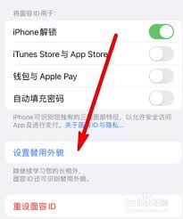 原来的ios14能否设置两个面容